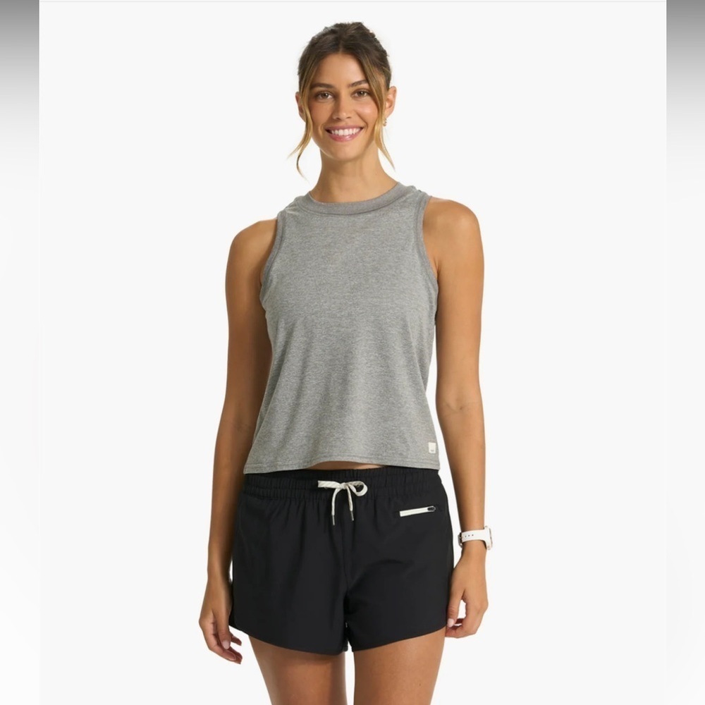 ♥️… Vuori Energy tank muscle Top Grey XS - Picture 2 of 9